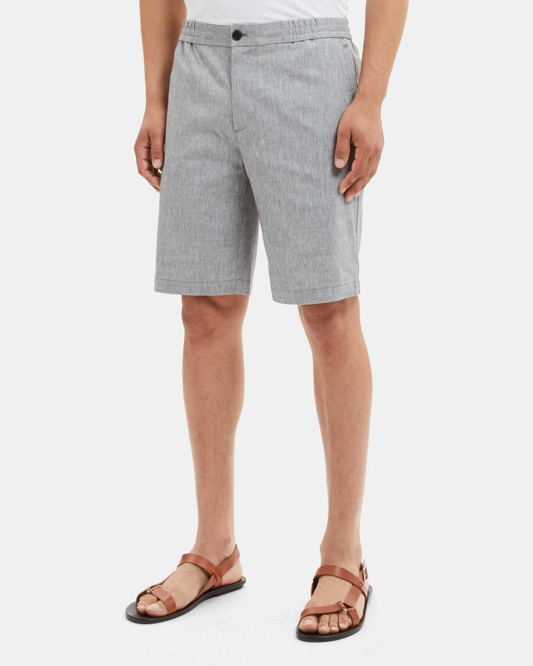 Pull-On Short in Linen Product Image