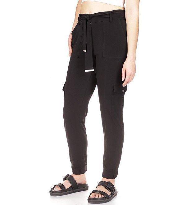 Michael Kors Matte Jersey High Rise Utility Pants Product Image