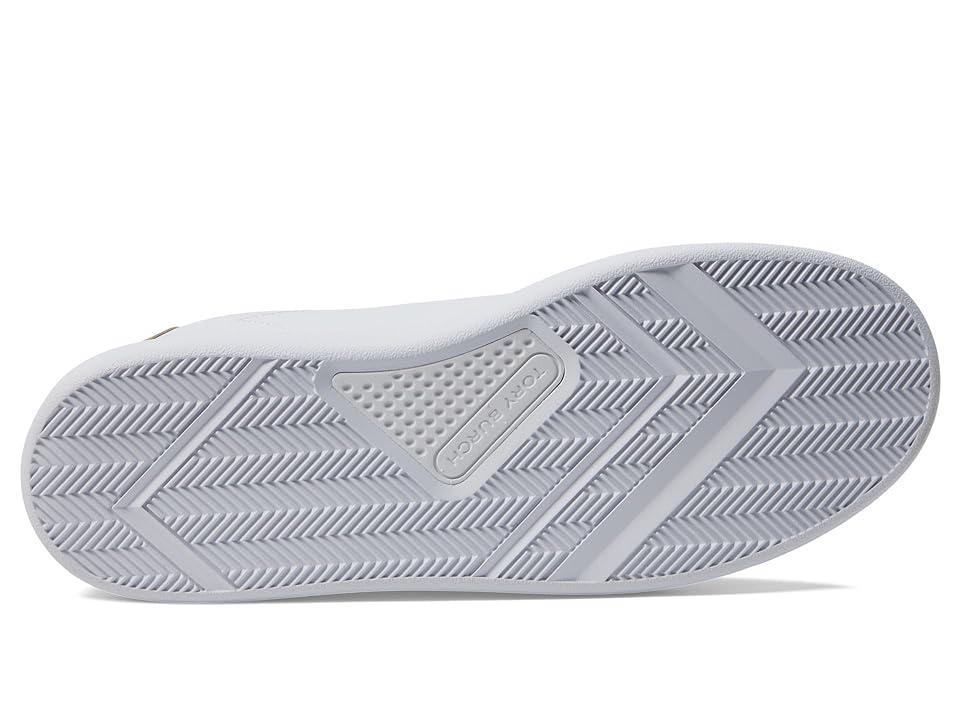 Tory Burch Double T Howell Court (Titanium /Spark Gold) Women's Shoes Product Image