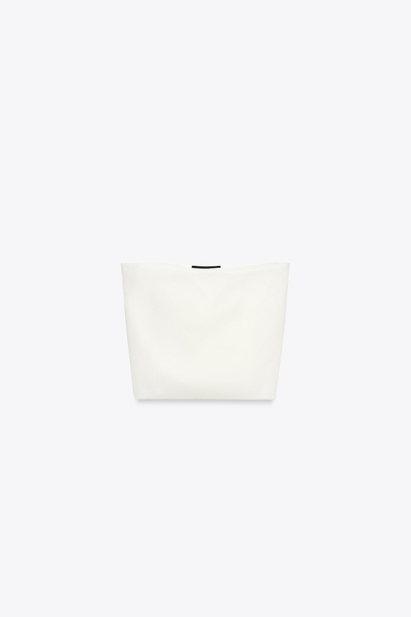 PLAIN KNIT BANDEAU TOP Product Image