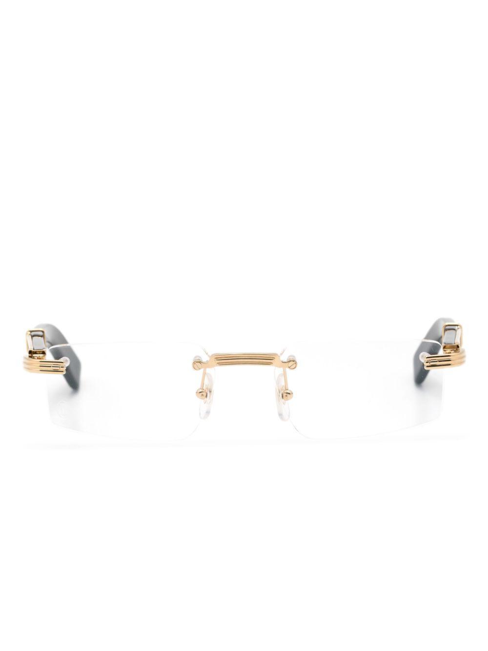 rectangle-frame glasses Product Image