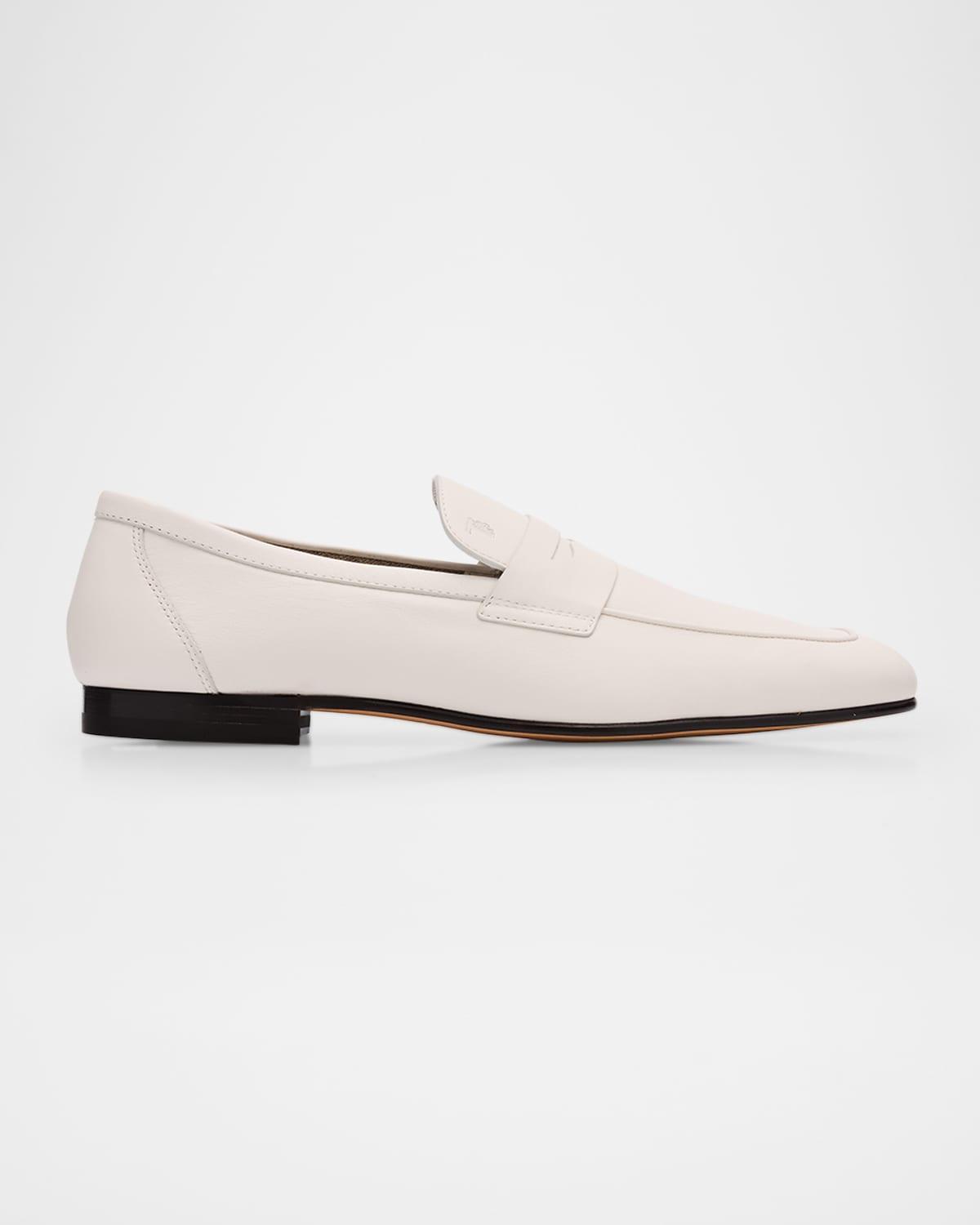 Mens Leather Penny Loafers Product Image