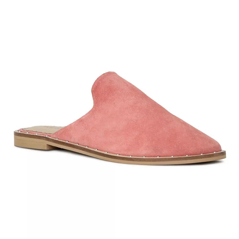 Rag & Co Lia Women's Mules, Size: 5, White Silver Product Image