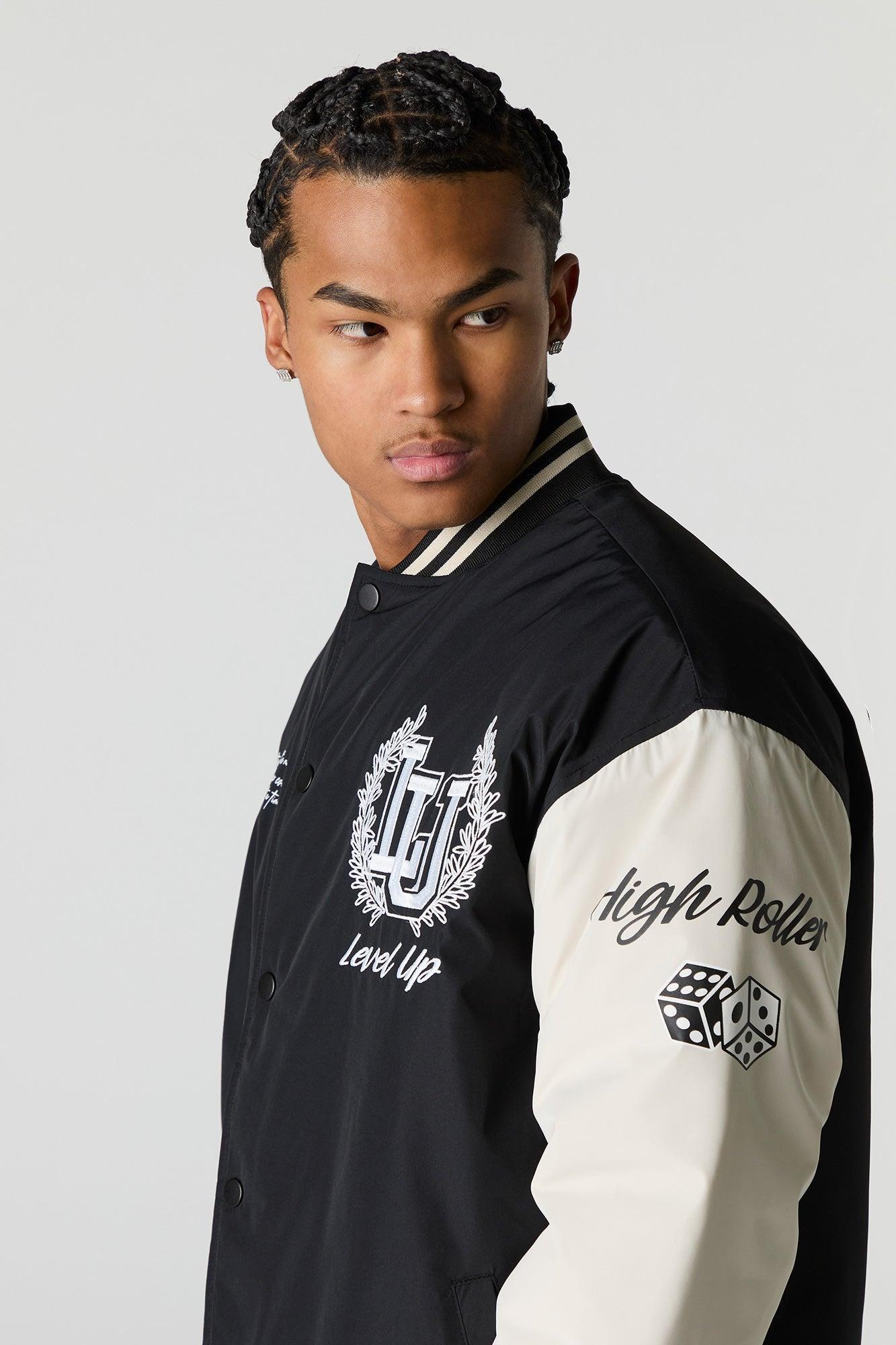 Varsity Bomber Jacket Male Product Image