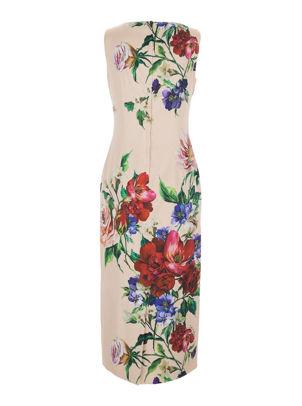 floral-print midi dress Product Image