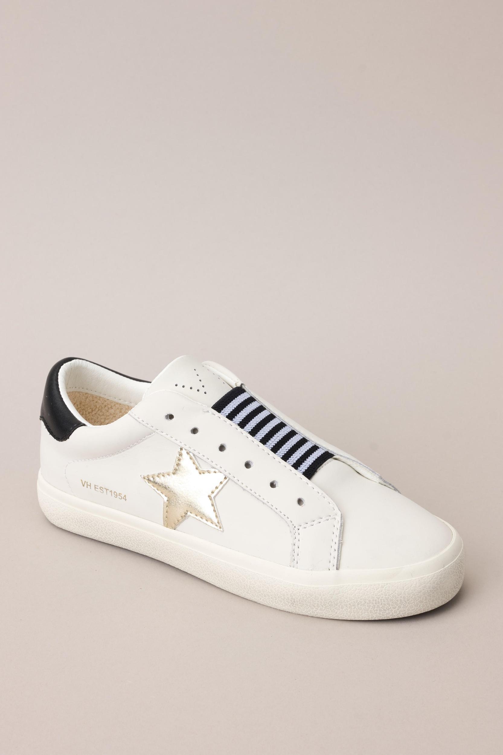 Vintage Havana Easy Black & Gold Sneakers Product Image
