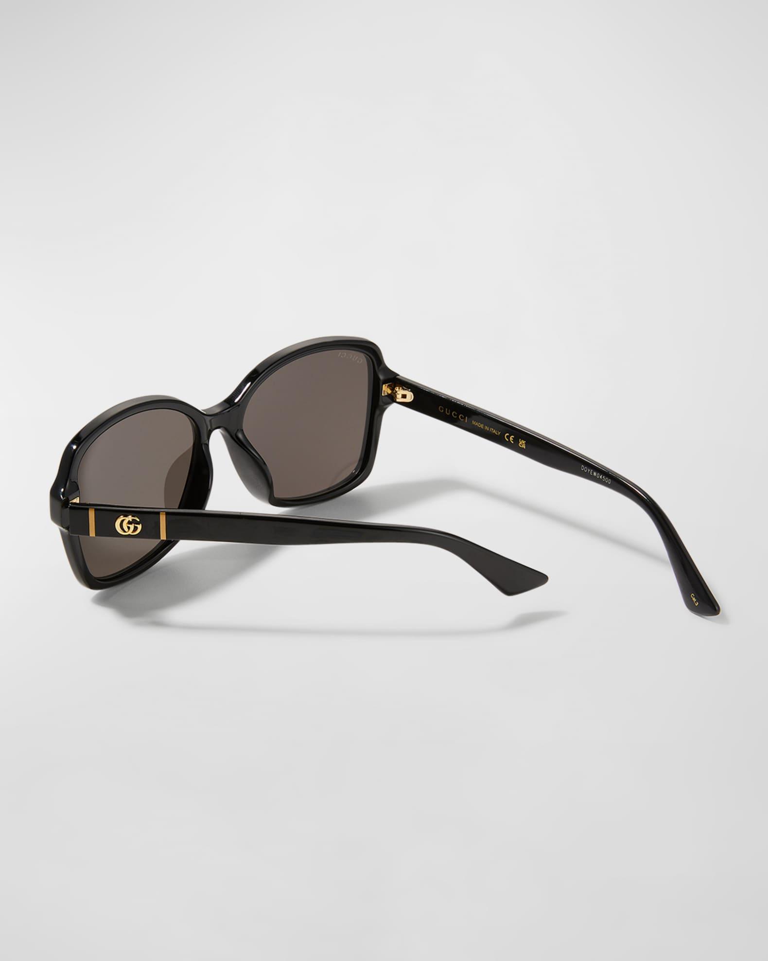 Square Monochromatic Sunglasses Product Image