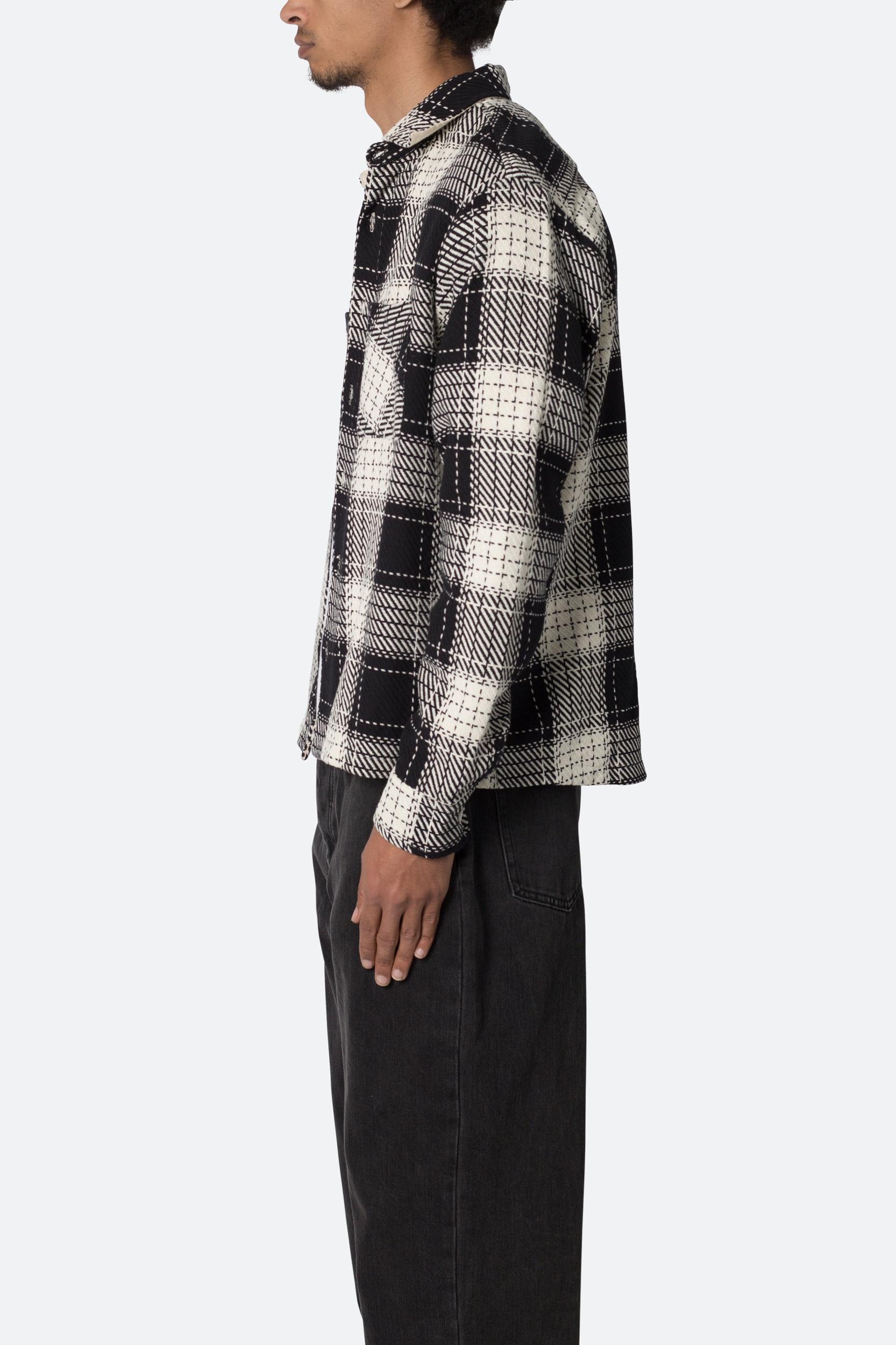 Classic Flannel Shirt - Black Product Image