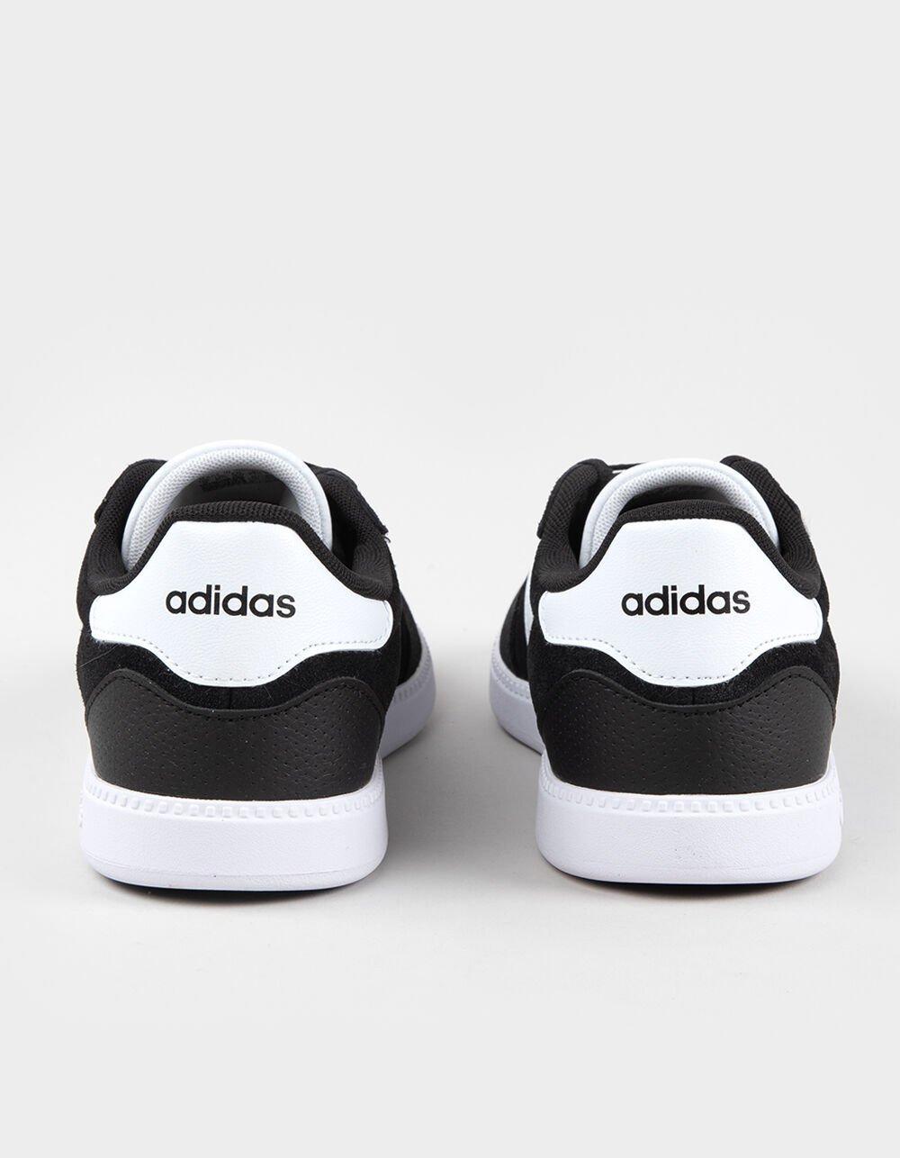 ADIDAS Breaknet Sleek Suede Womens Shoes - BLK/WHT Product Image