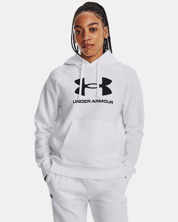 UA Rival Fleece Big Logo Womens Hoodie Product Image