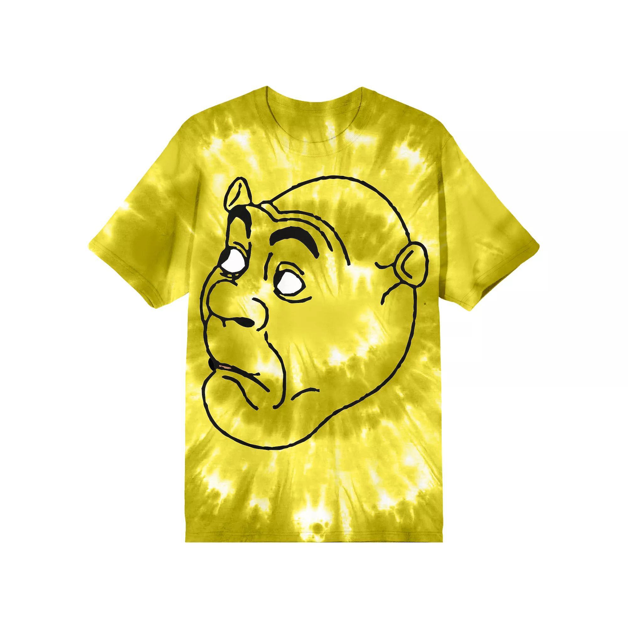 Men's Shrek Big Face Short Sleeve Graphic Tee, Size: XXL, Green Product Image