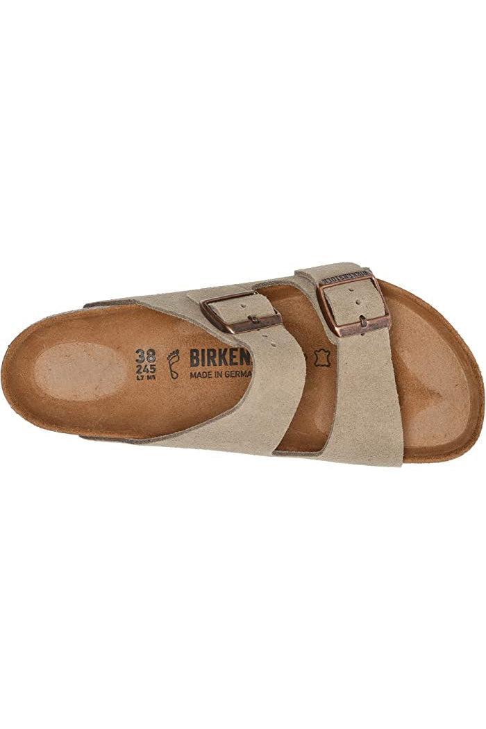 BIRKENSROCK ARIZONA TAUPE SUEDE REG. FOOTBED Product Image