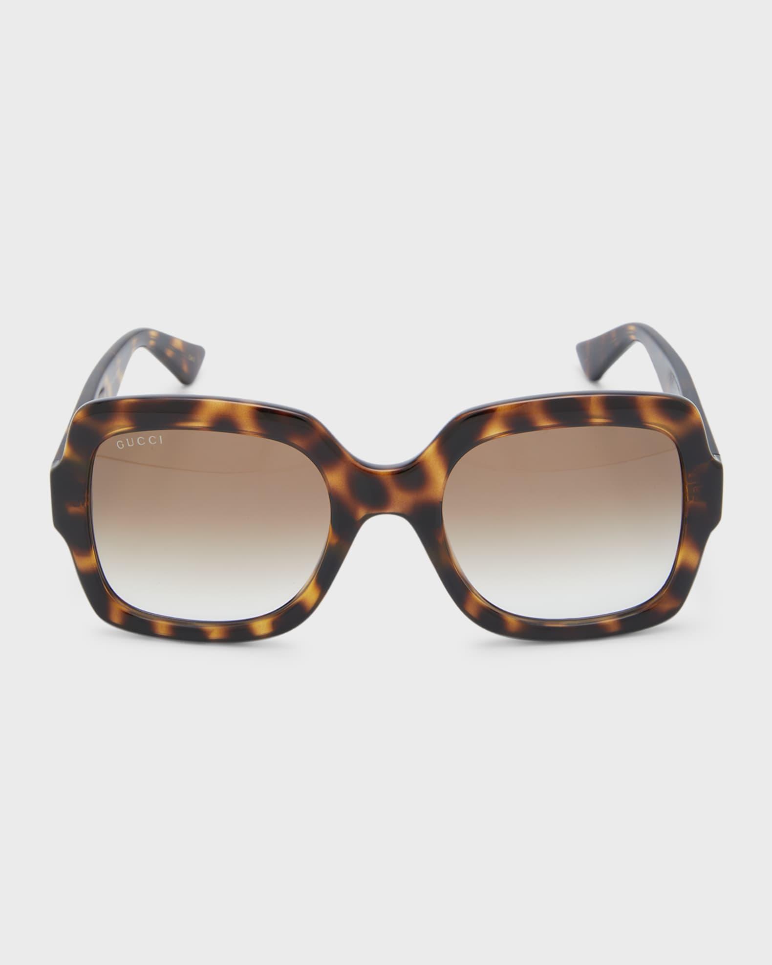 Gradient GG Square Injection Plastic Sunglasses  Product Image