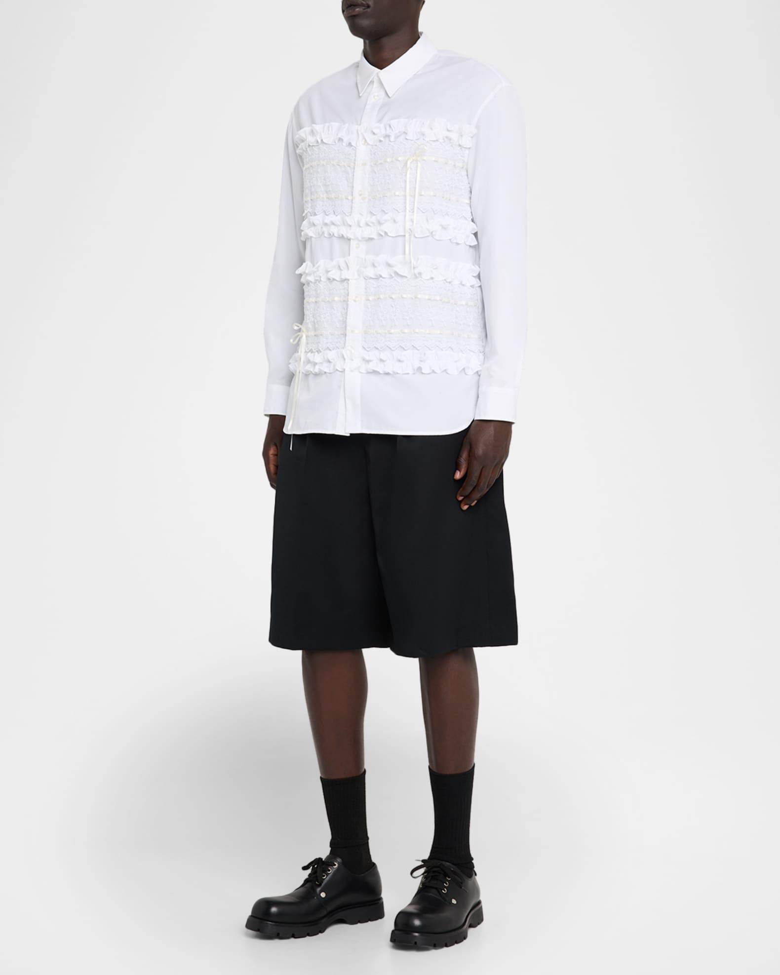 Men's Wide-Leg Multi-Belt Loop Shorts Product Image