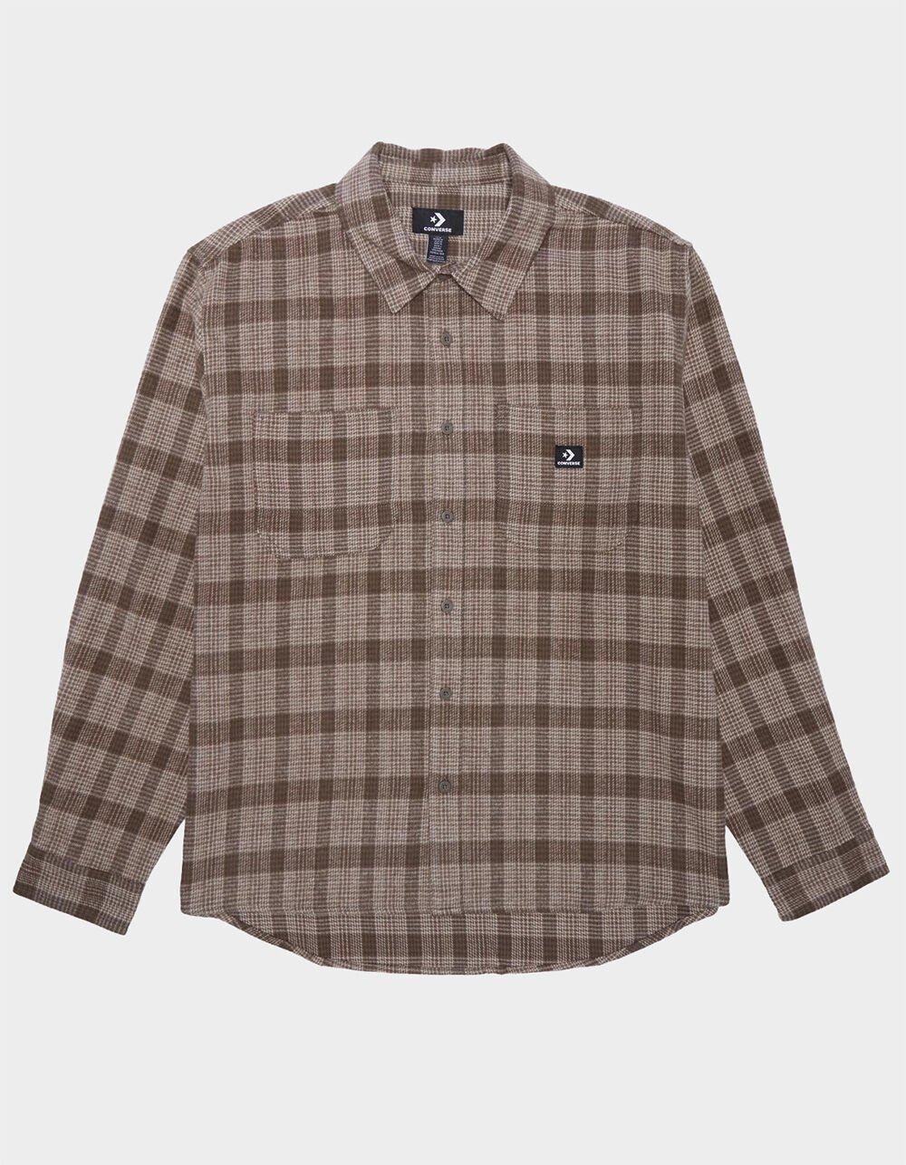 CONVERSE Mens Flannel - BLUE COMBO Product Image