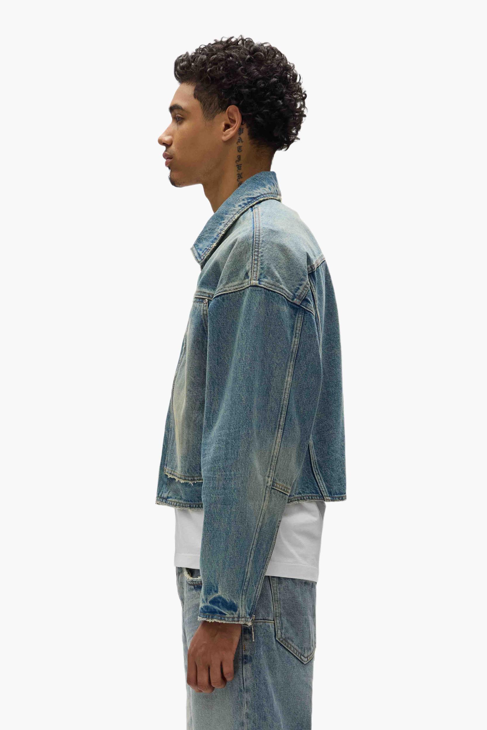 Cropped Carpenter Jacket Male Product Image
