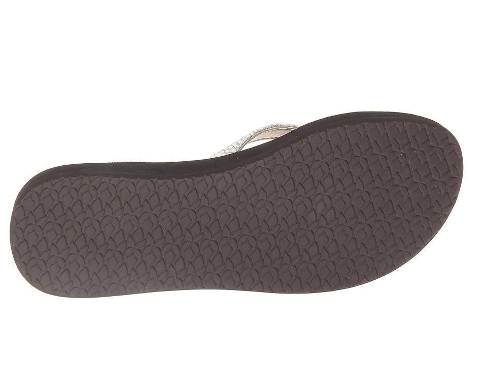 REEF Star Cushion Sassy Women's Flip Flop Sandals, Size: 9, Brown White Product Image