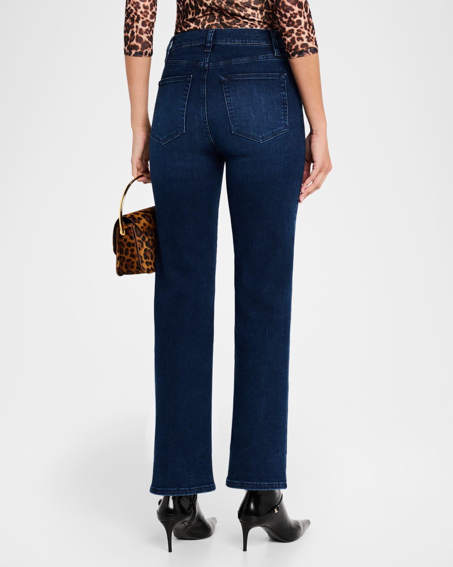 Le Sleek Straight Jeans Product Image