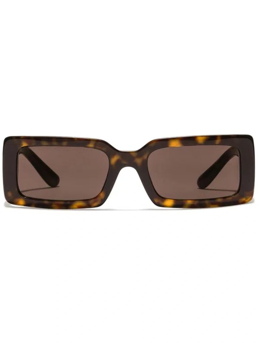 Mens 57MM Rectangular Sunglasses Product Image