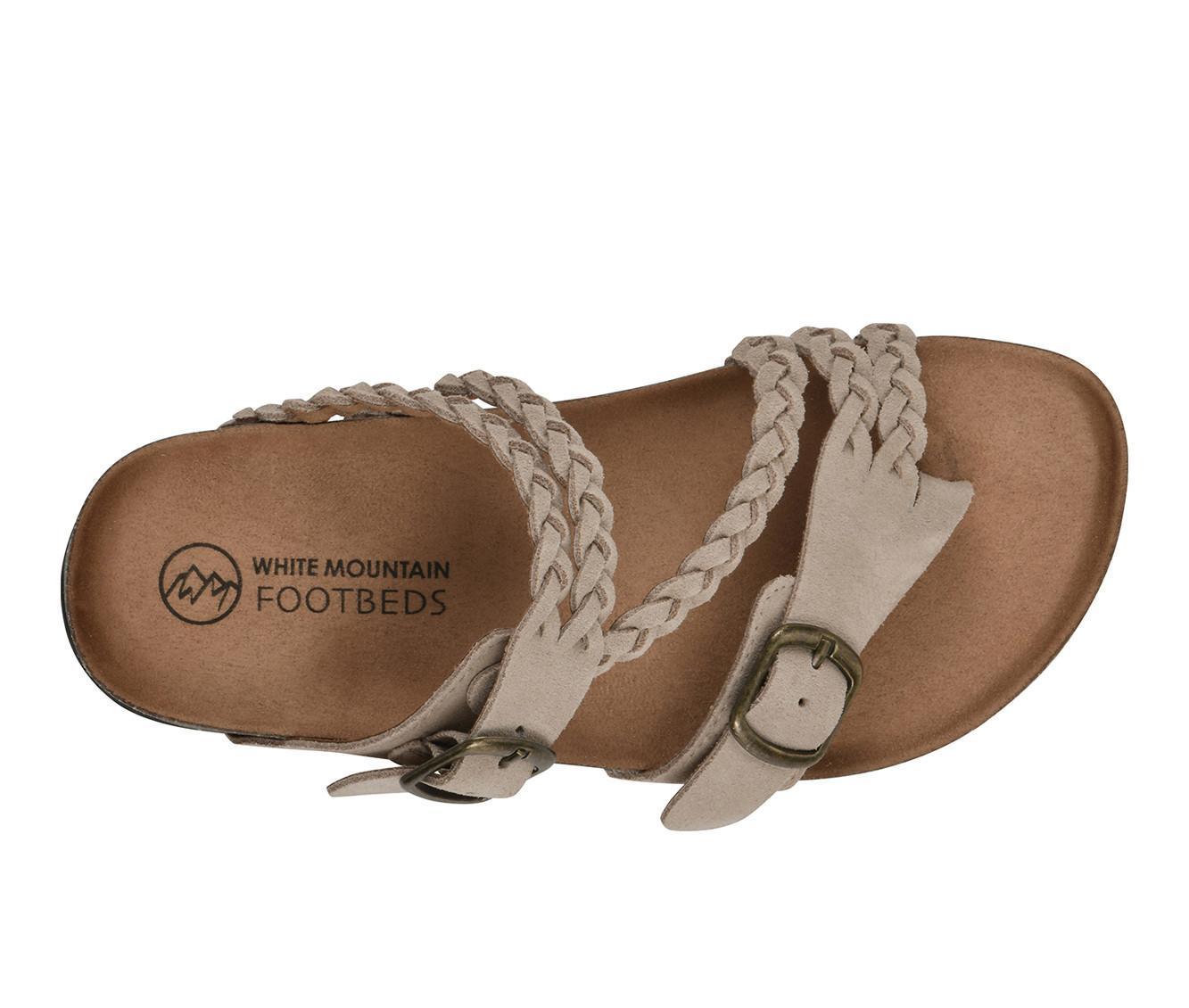 Women's White Mountain Haziest Footbed Sandals Product Image
