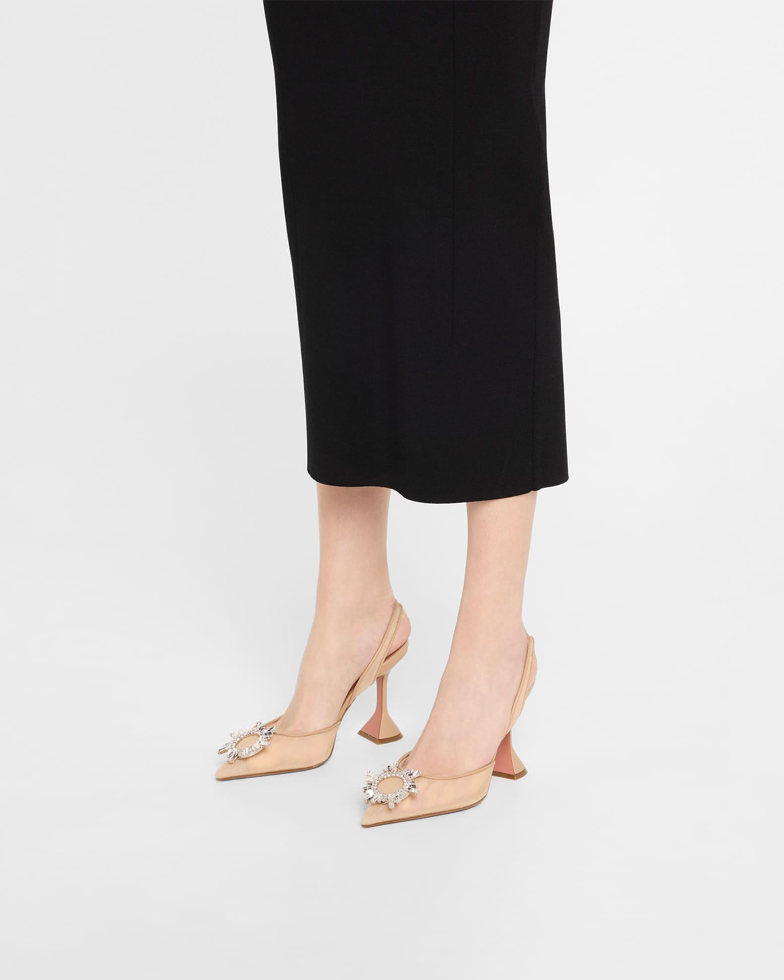 Begum Nylon Crystal Ornament Pumps Product Image