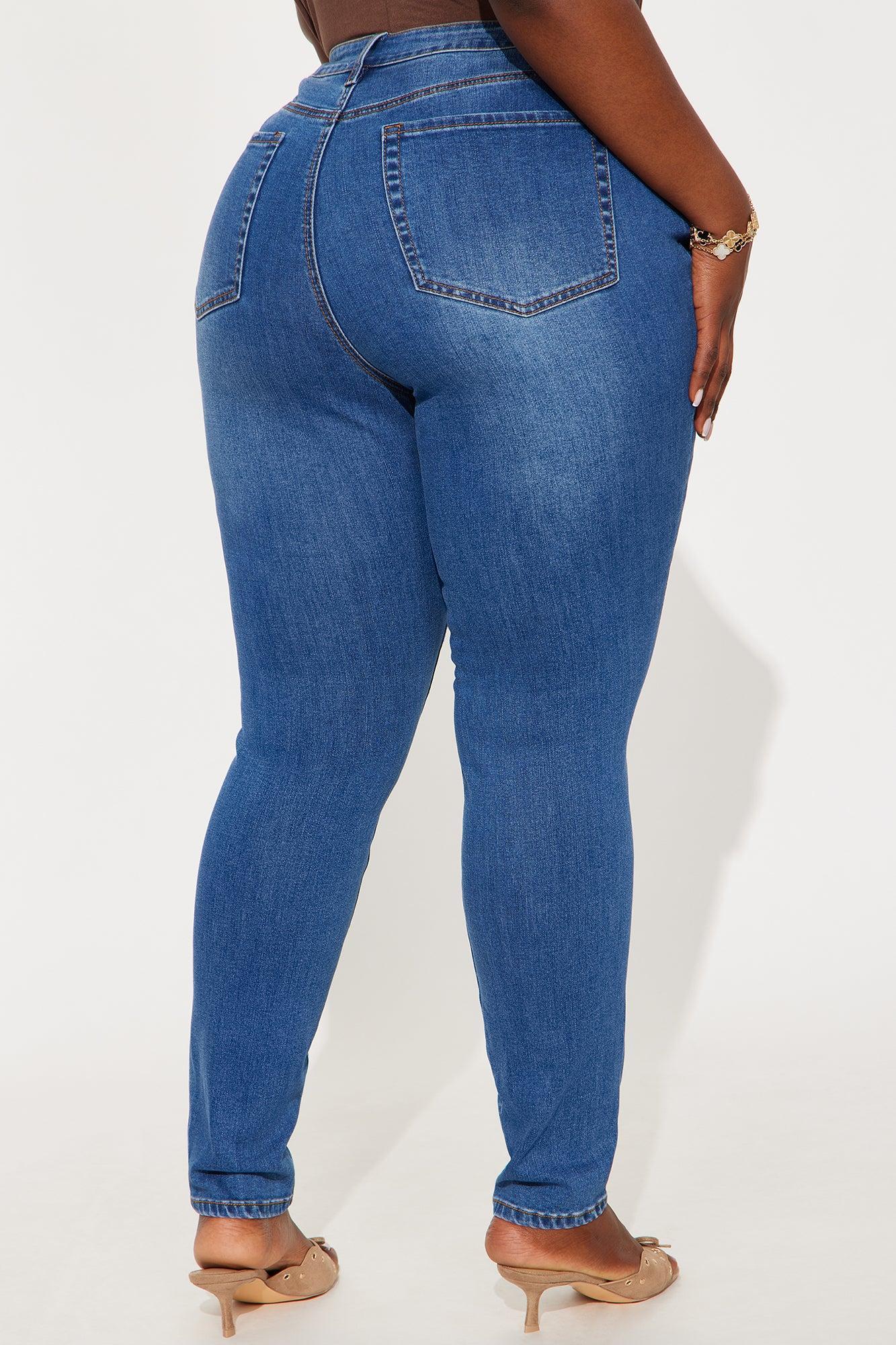 Tall Top Of The Line Stretch Skinny Jeans - Medium Wash Product Image