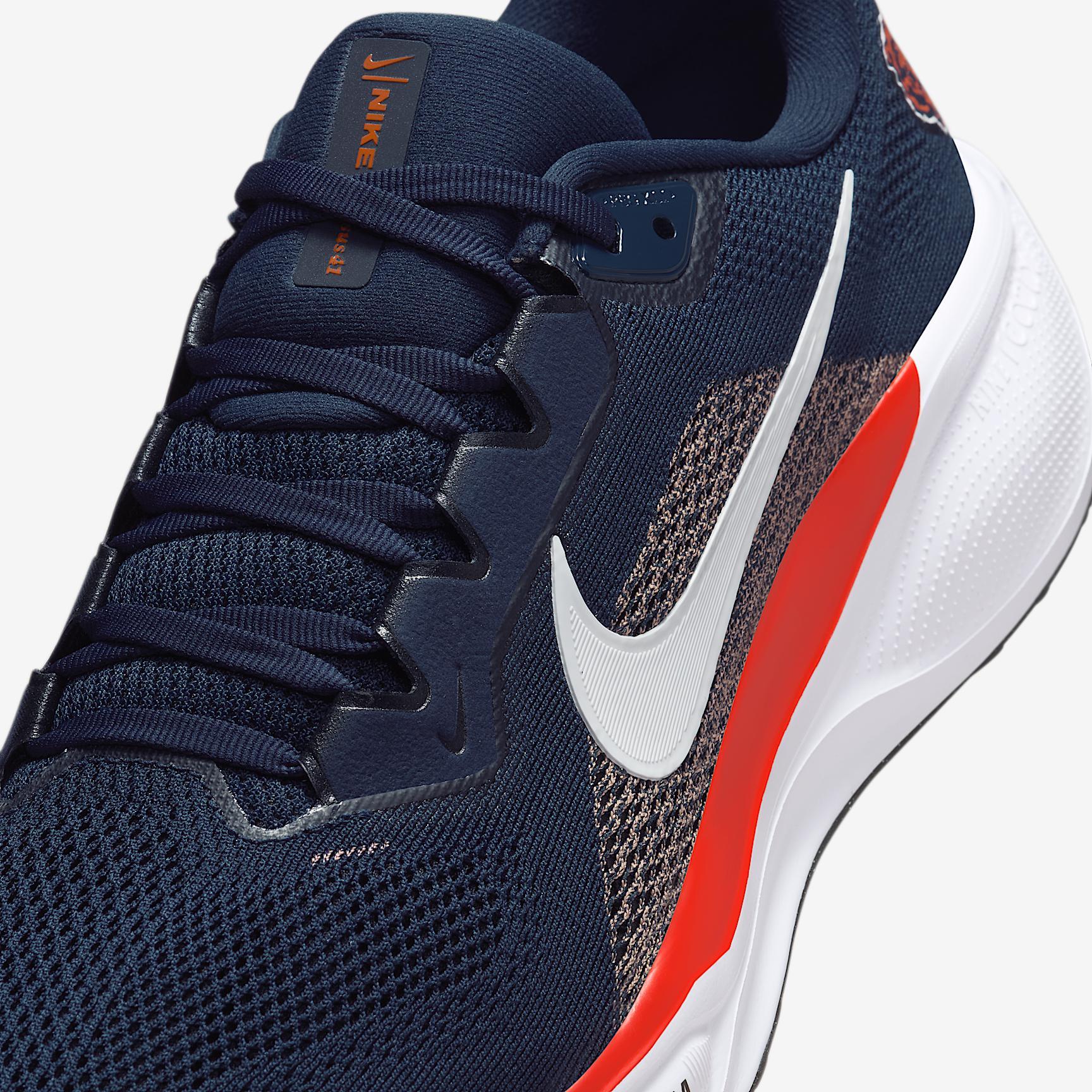 Chicago Bears Pegasus 41 Men's Nike NFL Road Running Shoes Product Image