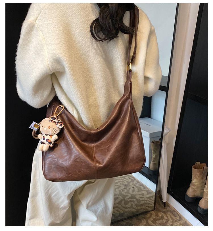 Faux Leather Crossbody Bag Product Image