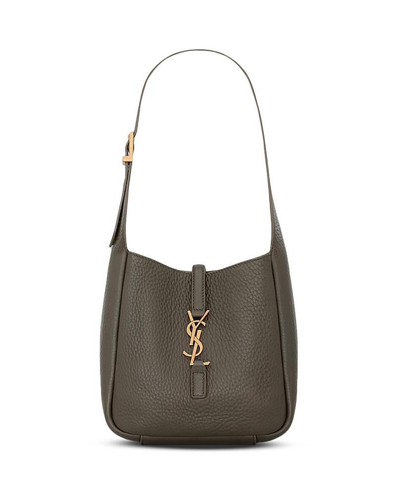 Womens Le 5 7 Supple Baby Shoulder Bag in Grained Leather Product Image