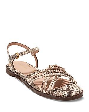 Cole Haan Womens Jitney Knotted Ankle Strap Sandals Product Image