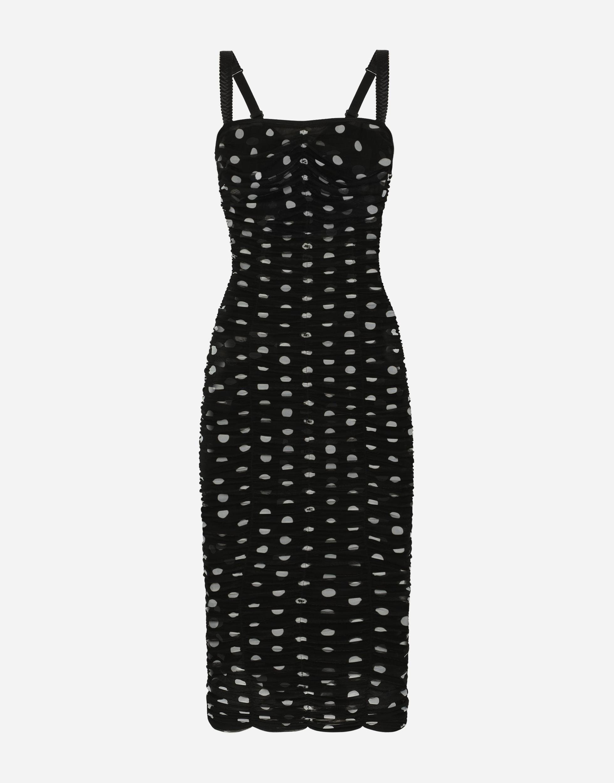 DOLCE & GABBANA Women Abito Mambo Italiano In Black Product Image