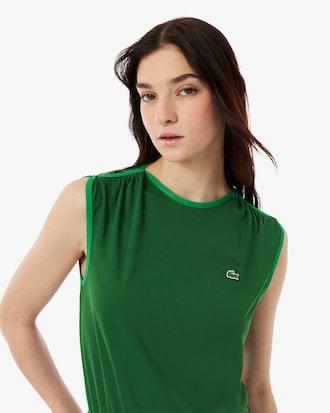 Women's Sleeveless Pleated Dress Product Image