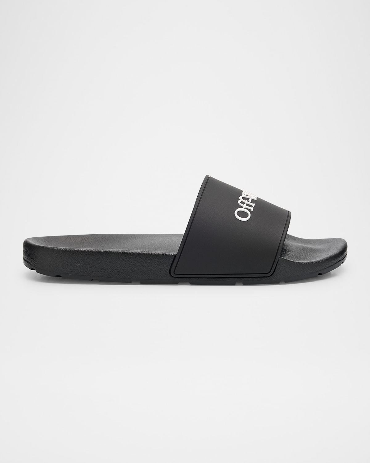 Mens Bookish Logo Slide Sandals Product Image