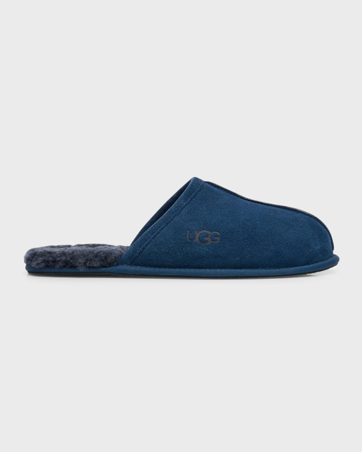Mens Scuff Shearling Mule Slipper Product Image
