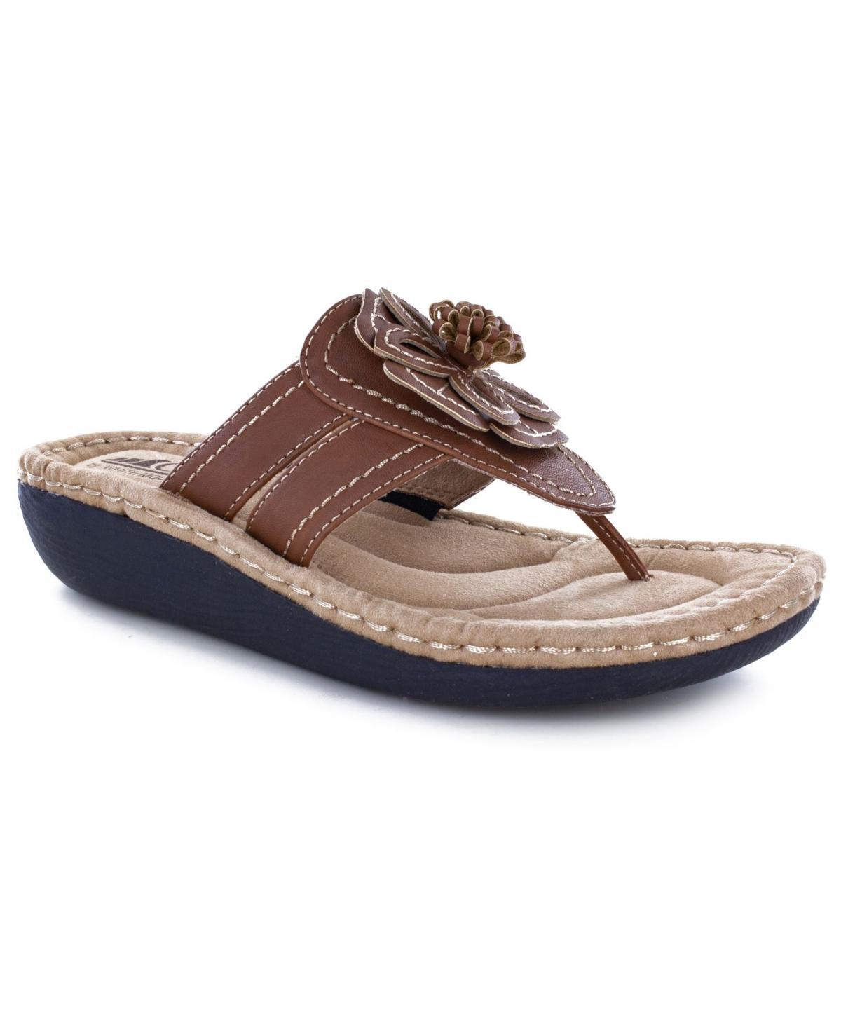 Cliffs by White Mountain Carnation Comfort Thong Sandals Product Image