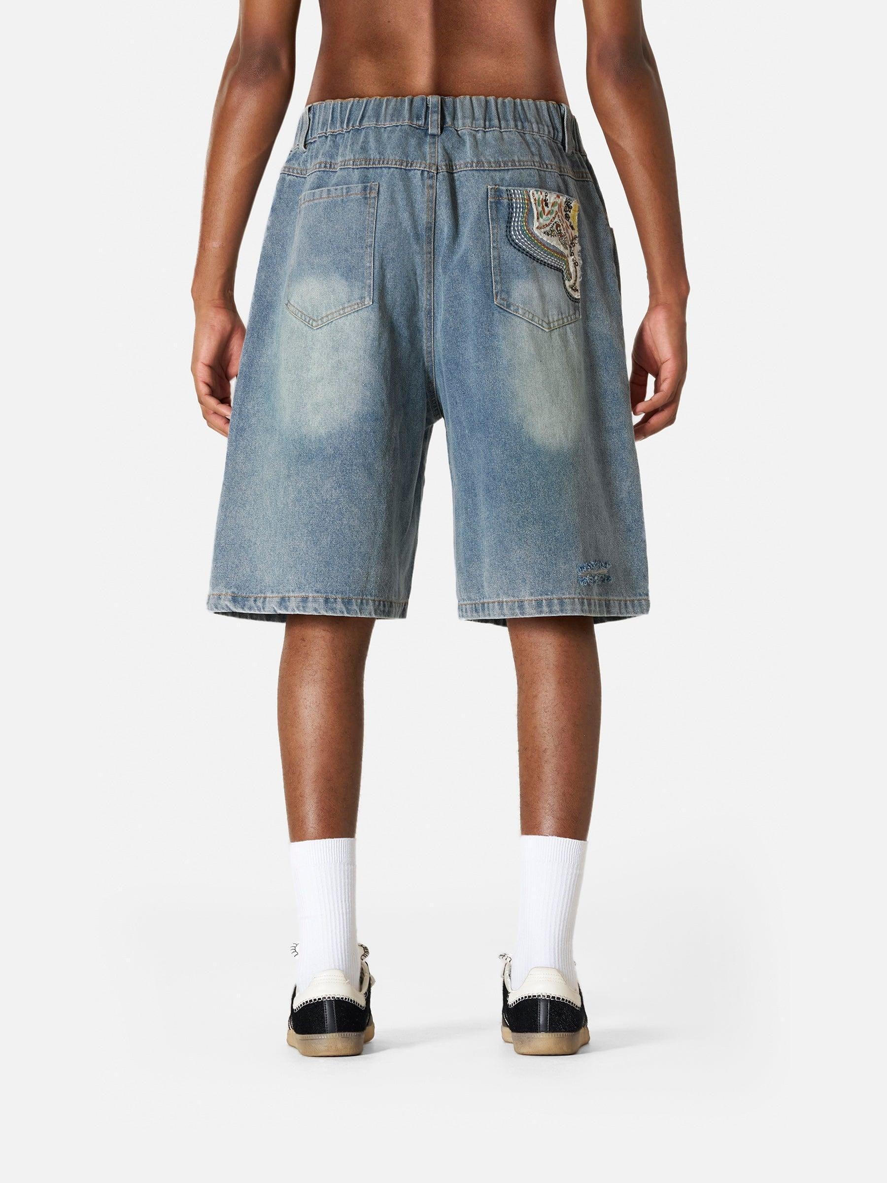 Aelfric Eden Ethnic Applique Longline Jorts Product Image