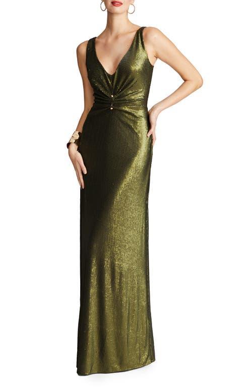 Womens Cassandra Sequined & Barbell-Embellished Gown Product Image