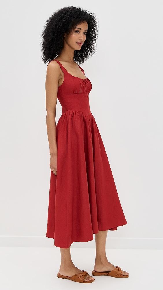 Reformation Balia Linen Dress | Shopbop Product Image