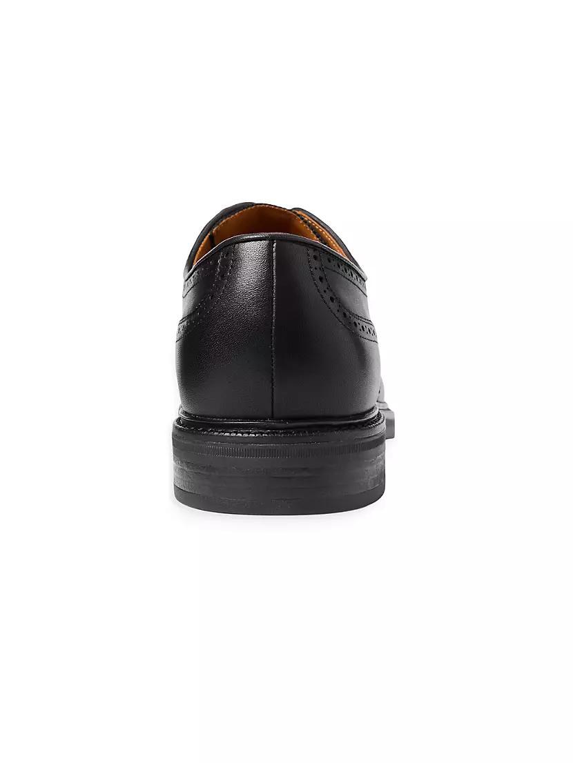 Mens Asher Leather Wingtip Shoes Product Image