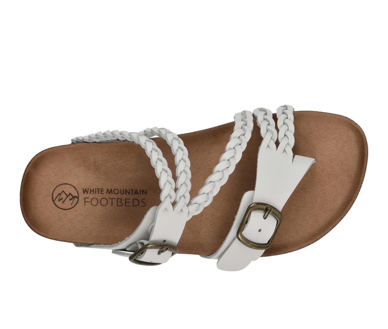 Women's White Mountain Haziest Footbed Sandals Product Image