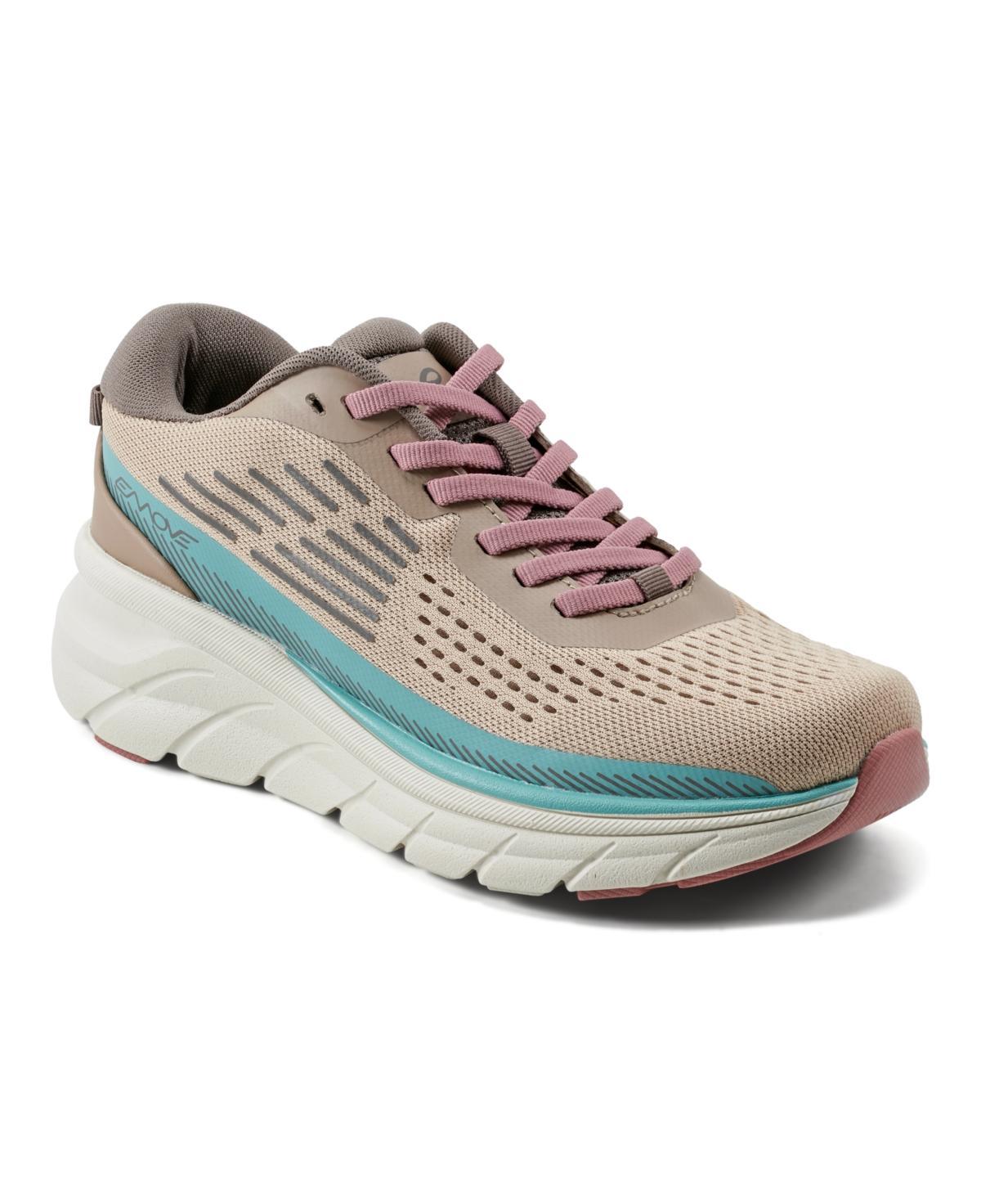 Easy Spirit Women's Mel EMOVE Lace-Up Sneakers, Size: 6.5 Wide, Black Product Image