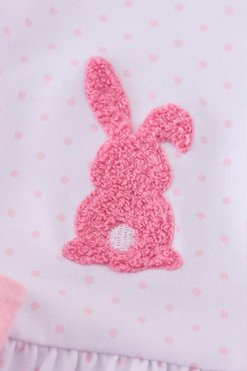 Premium Pink bunny bow dress Product Image