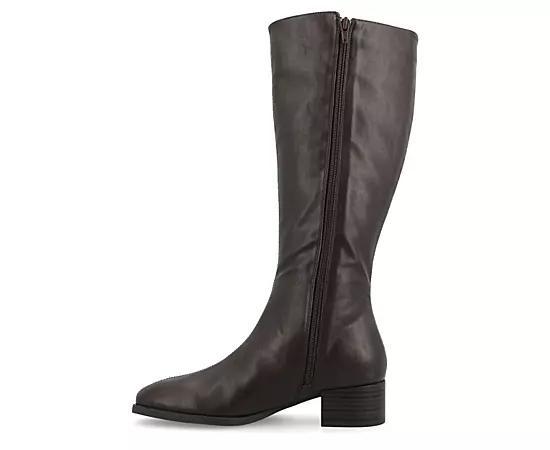 Journee Tru Comfort Foam™ Devri Women's Knee-High Boots, Size: 9, Brown Product Image