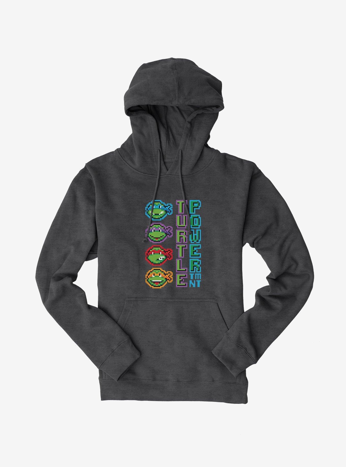Teenage Mutant Ninja Turtles Turtle Power Team Digital Icon Mens Hoodie Product Image