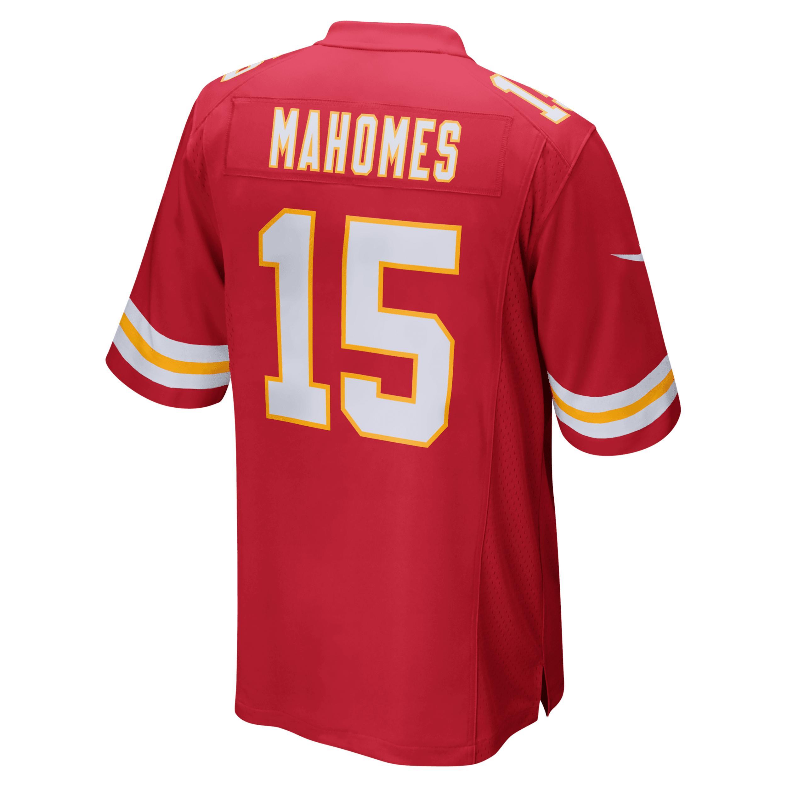 Mens Nike Patrick Mahomes Red Kansas City Chiefs Game Jersey Product Image
