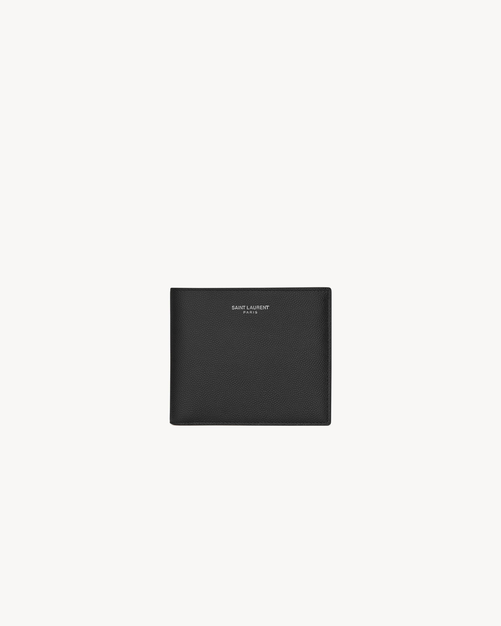 CASSANDRE East/West wallet with coin purse in grain de poudre leather Product Image