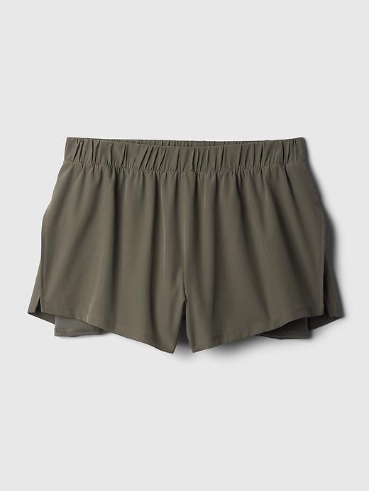 GapFit Mid Rise Dolphin Running Shorts Product Image