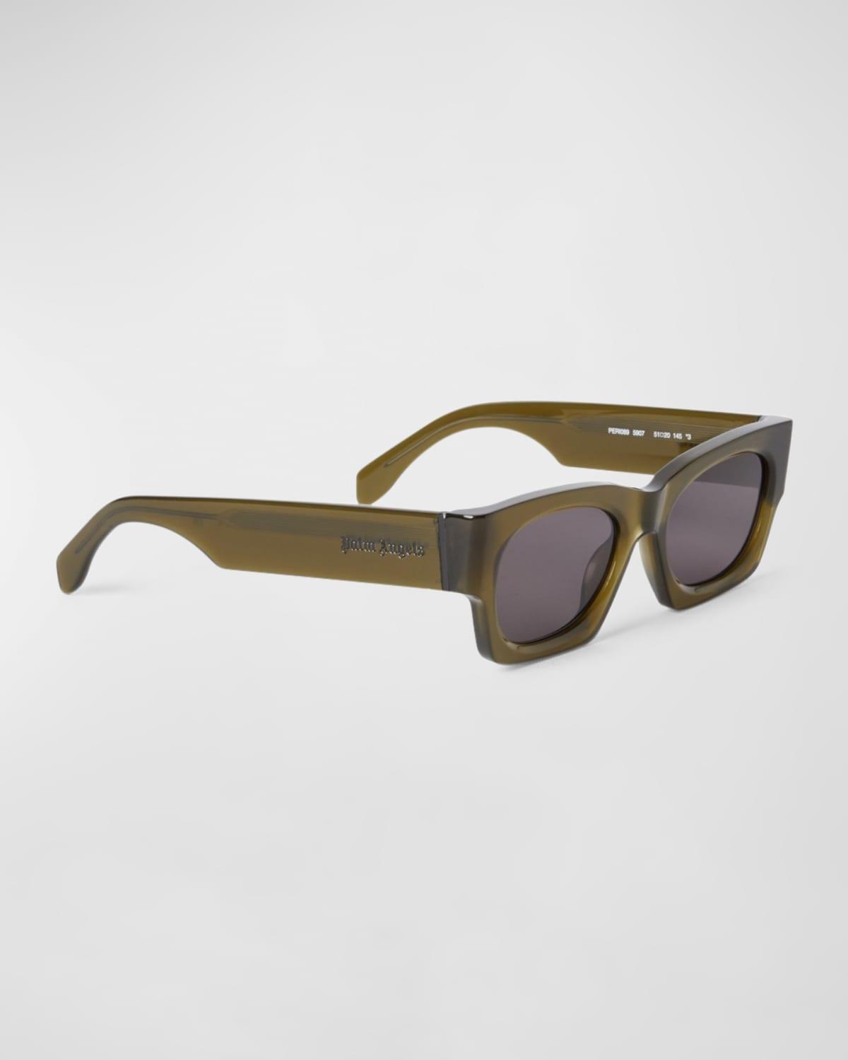 Mens Bodie Acetate Rectangle Sunglasses Product Image
