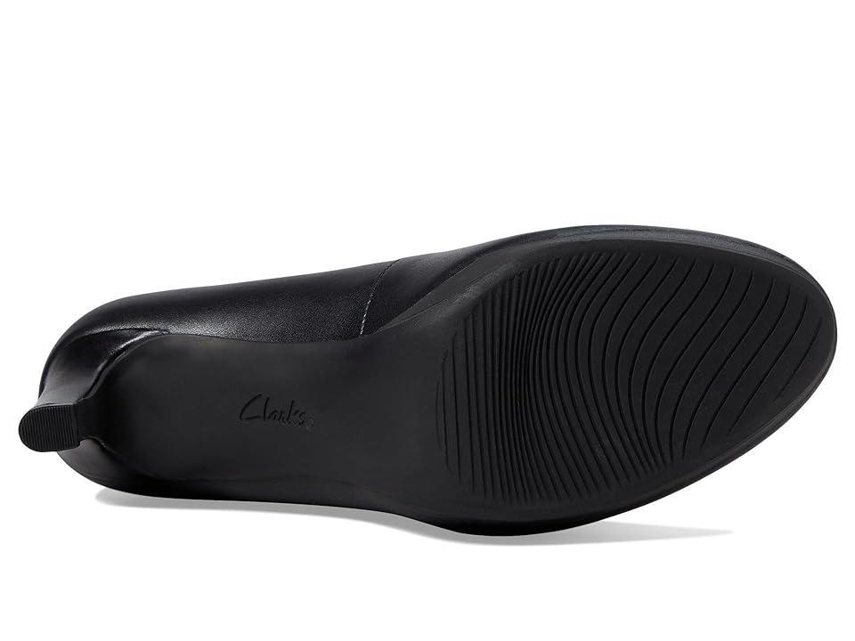 Clarks® Ambyr Joy Women's Leather Pumps, Size: 5, Black Product Image