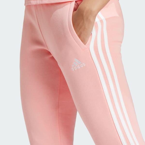 Essentials 3-Stripes Fleece Pants Product Image